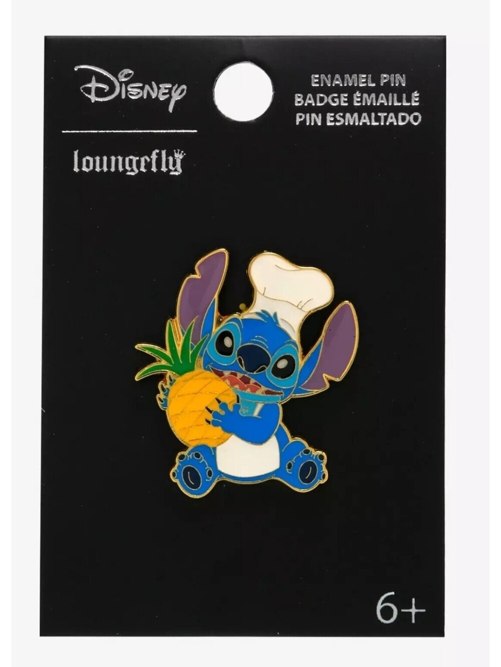 Loungefly Disney Lilo & Stitch Chef Pineapple Enamel Pin
